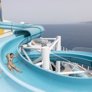 Vor allem Kinder werden die Rutsche an Bord der Costa Smeralda lieben - und vermutlich nicht nur die.