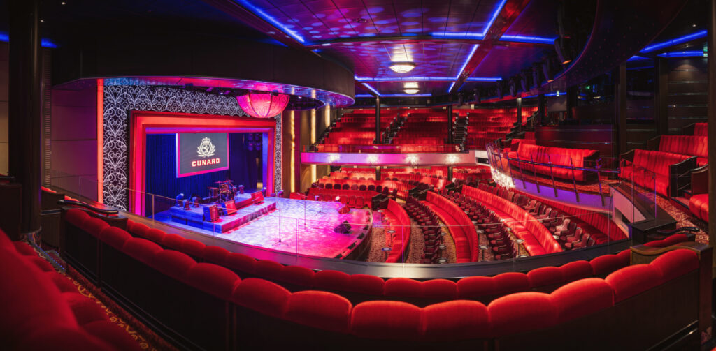 Royal Court Theatre auf der Queen Mary 2.