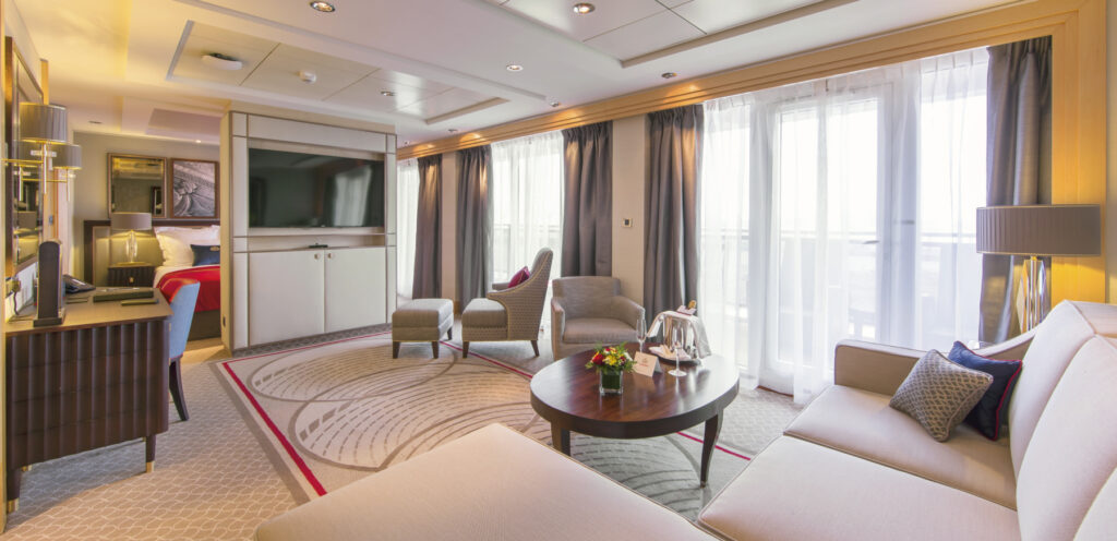 Penthouse Lounge auf der Queen Mary 2.