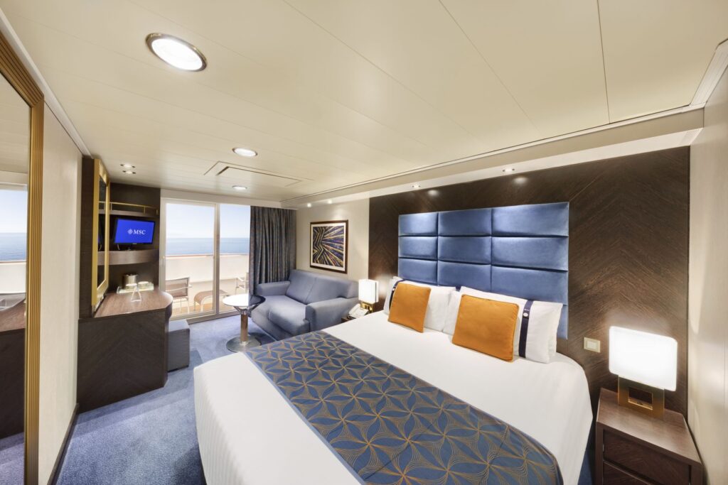 Kabinenbeispiel auf der MSC Divina