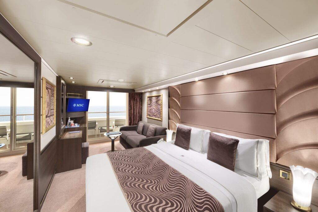 Kabinenbeispiel auf der MSC Divina