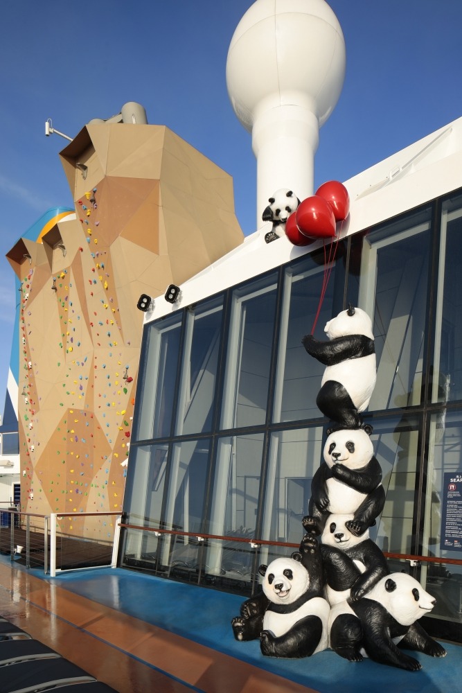 Unterhaltung auf der Spectrum of the Seas