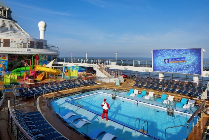 Unterhaltung auf der Spectrum of the Seas