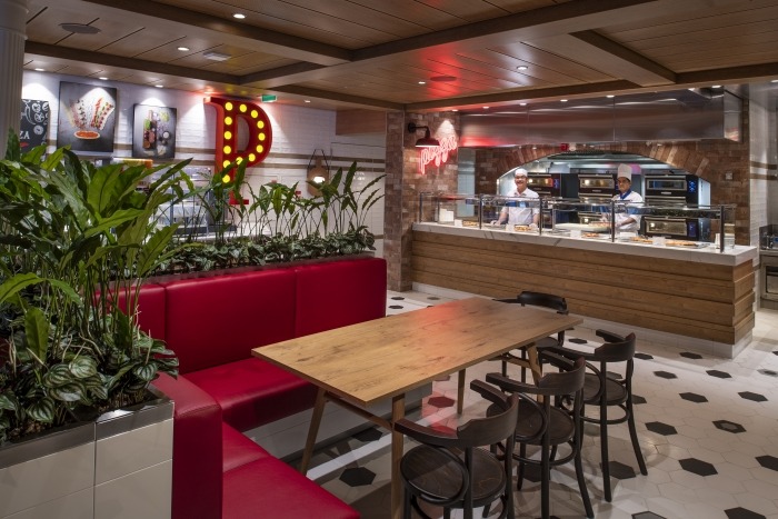 Essen und Trinken auf der Spectrum of the Seas