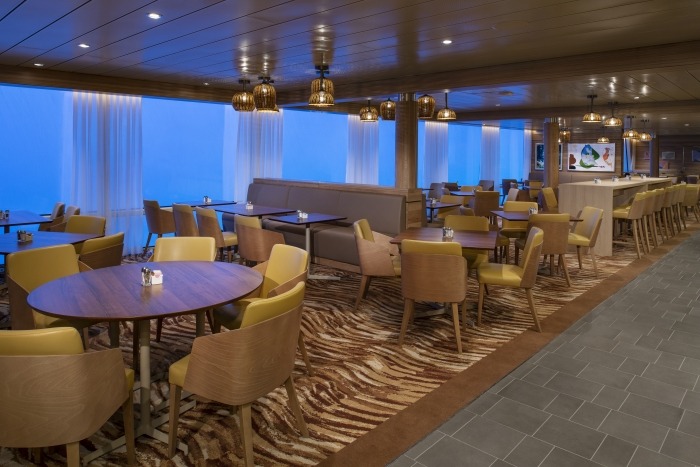 Essen und Trinken auf der Spectrum of the Seas