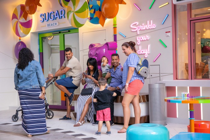 Unterhaltung auf der Oasis of the Seas