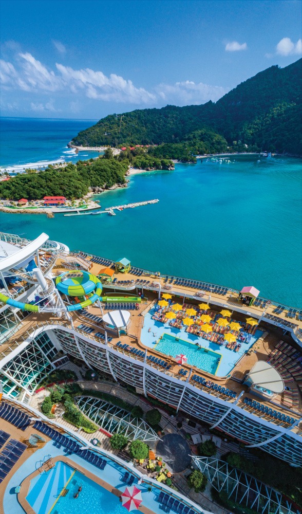 Unterhaltung auf der Oasis of the Seas