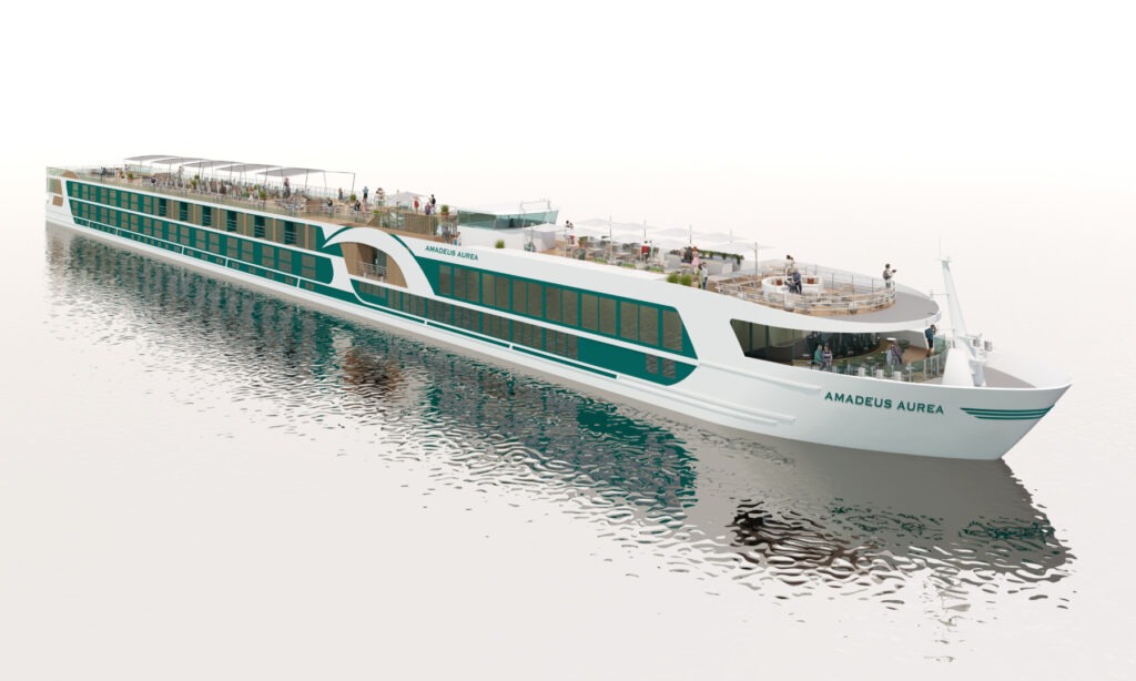 Die neue MS Amadeus Aurea fährt ab 2026