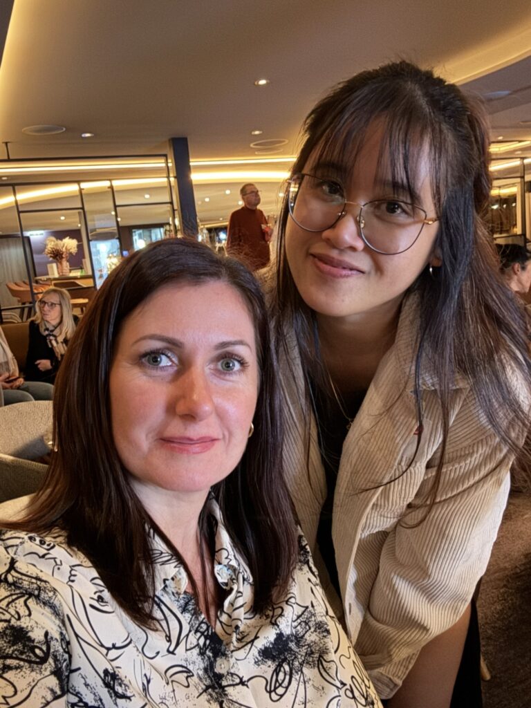 Oxana Gaal und Ghina Meyer haben an den Powertagen an Bord der A-ROSA SENA teilgenommen.